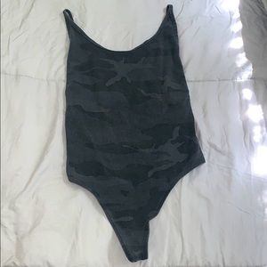 Camo bodysuit